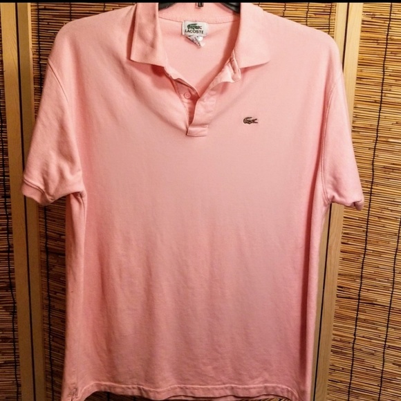 Lacoste Other - Men's Vintage Lacoste Polo Golf shirt,Pink size XL